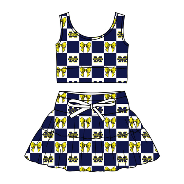 Produce order MOQ:5pcs each design  kids state summer clothing set matching clothes 1 sports clothes
