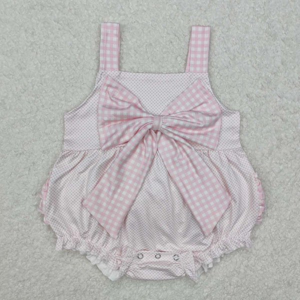 SR2280 RTS baby girl clothes bow girl summer bubble