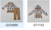 RTS kids clothes football baby girl matching clothes winter set-2025.9.29