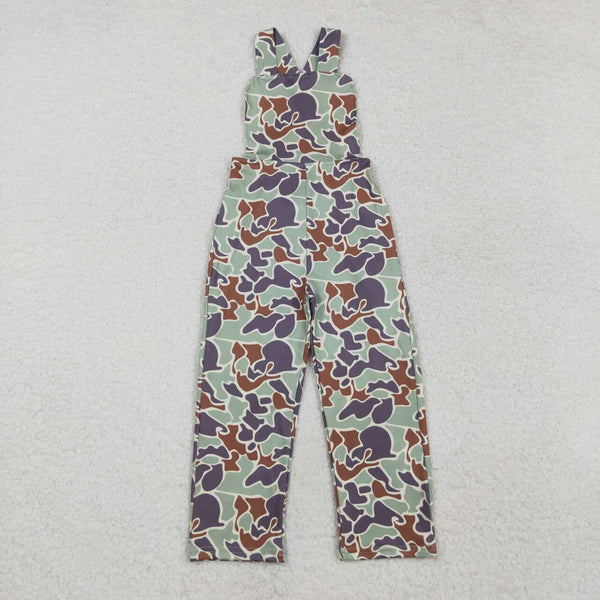 RTS BLP0975 toddler clothes camo boy winter camo clothes overalls set