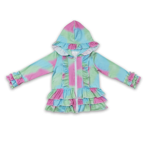 A23-16 kids clothes girls colorful winter coat