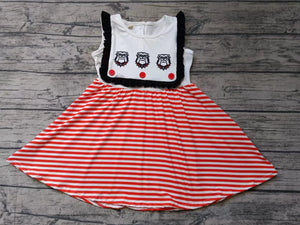 custom order MOQ:3pcs each design baby girl clothes state girl summer dress