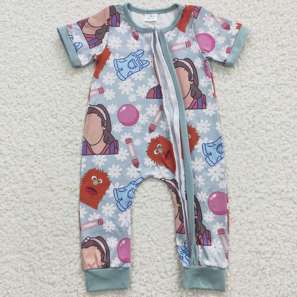 SR0347 baby boy clothes girl summer romper