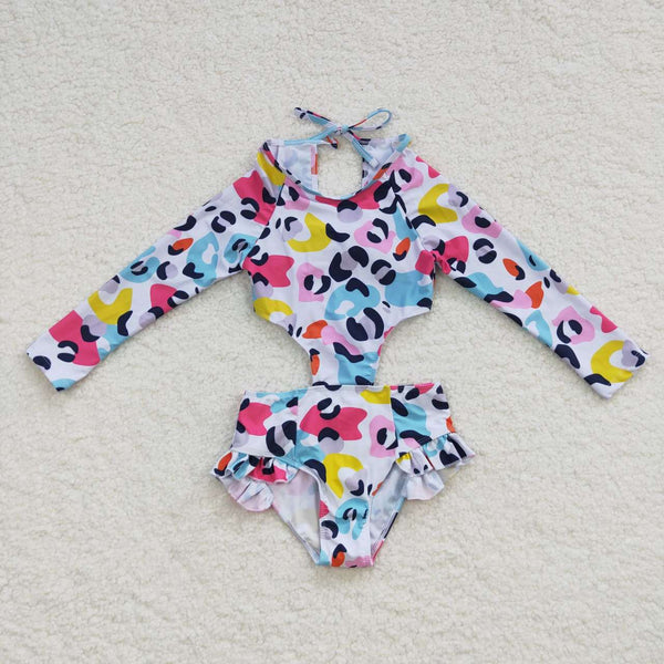 S0153 baby girl clothes girl swimsuit swimwear