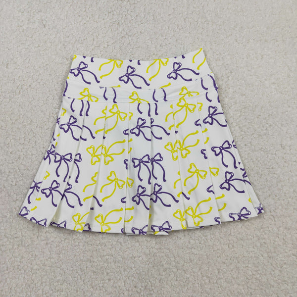 GLK0212 RTS toddler clothes mardi gras clothes girl summer skirt bottom sports bottom