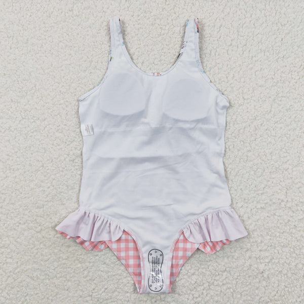 S0118 baby girl clothes summer swimsuit swimwear