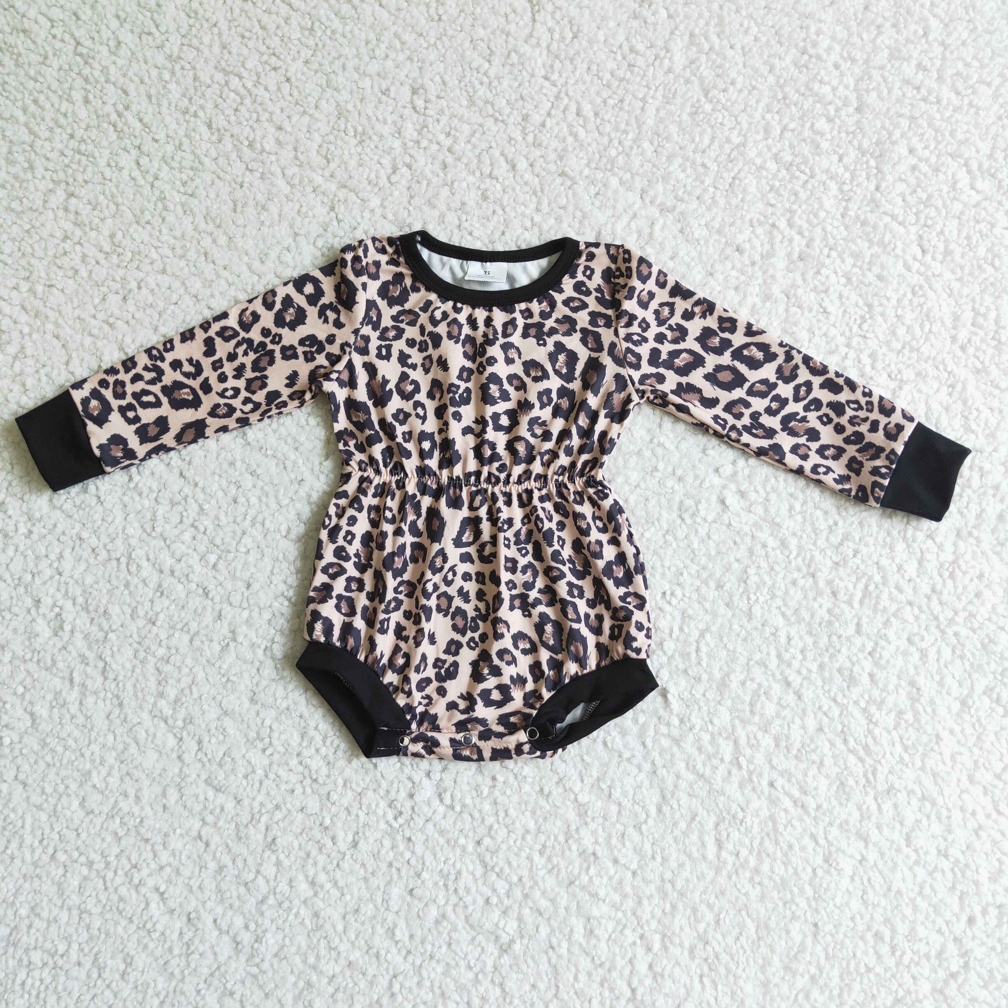 LR0108 toddler girl clothes leopard long sleeve bubble-promotion 2024.11.23 $5.5