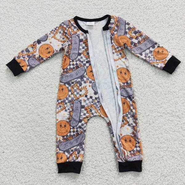 LR0305 baby girl clothes zipper winter romper