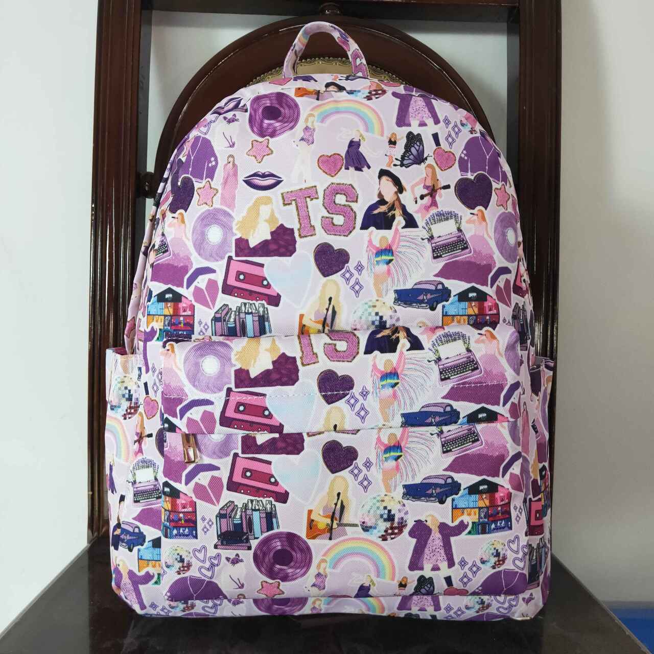 BA0172 RTS toddler backpack 1989 singer girl gift back to school preschool bag  11