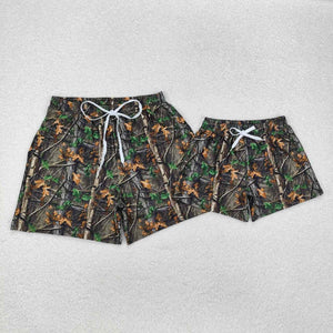 RTS Dad and me matching swim shorts camo swim shorts bottom 4