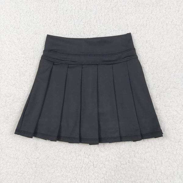 GLK0087 RTS girls clothes black girl yoga shots skirt atheletic clothes