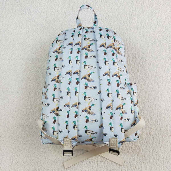 BA0277 RTS kids backpack mallard duck hunting backpack back to school bag