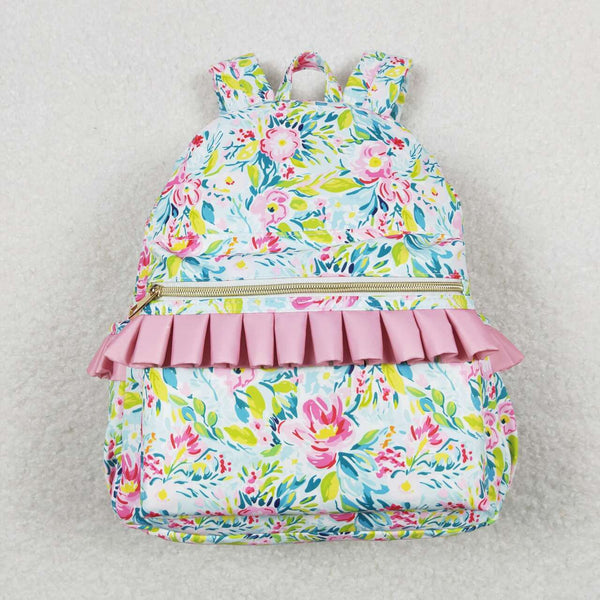 BA0176 RTS toddler backpack flowers girl gift back to school preschool bag