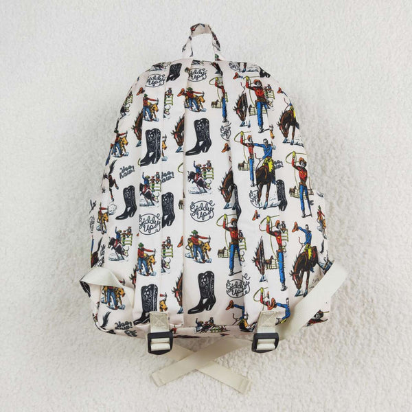 BA0142  toddler backpack flower girl gift back to school preschool bag western backpack  Sizes:13.2*17*5 Iinches