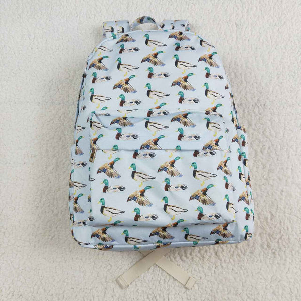 BA0277 RTS kids backpack mallard duck hunting backpack back to school bag