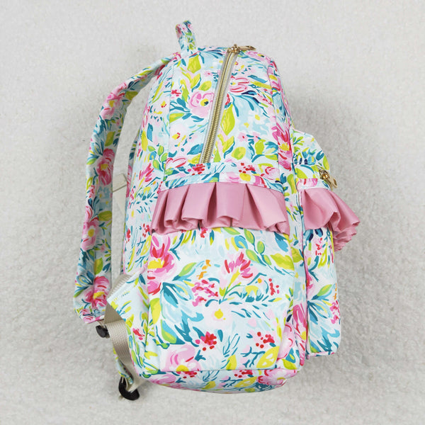 BA0176 RTS toddler backpack flowers girl gift back to school preschool bag
