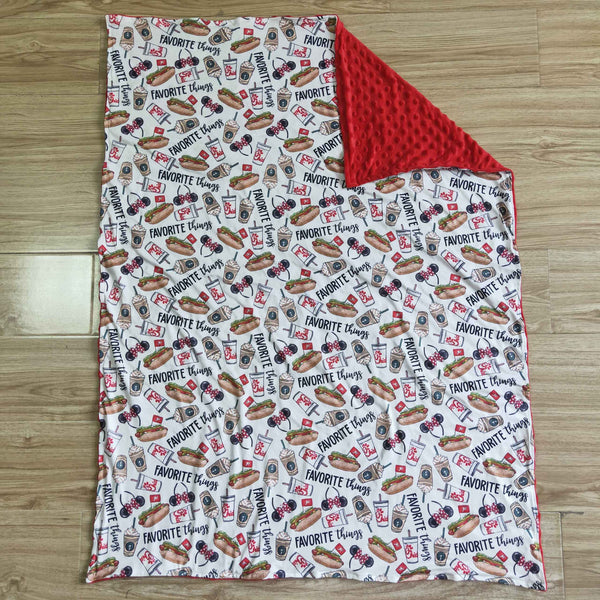 BL0020 RTS newborn cartoon blanket