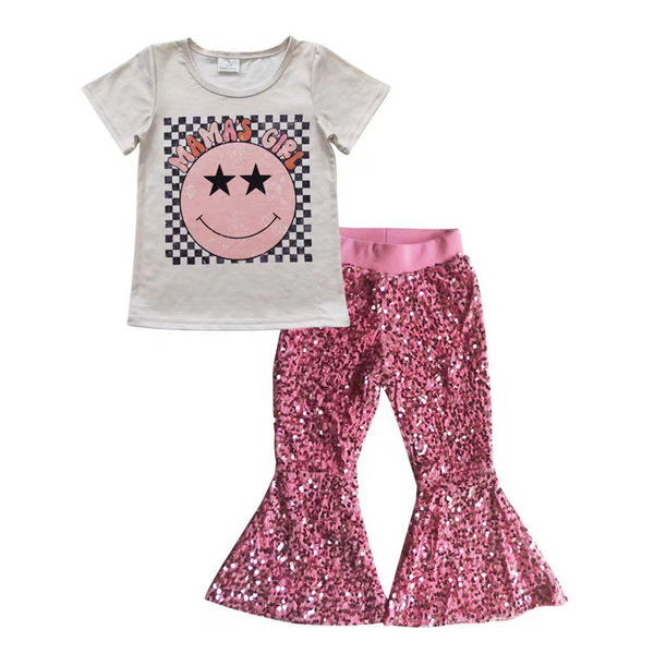 GSPO0633 baby girl clothes mama's girl mother's day outfit