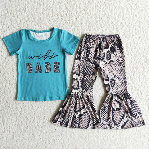 B10-1 baby girl clothes babe  short sleeve set-promotion $2.99 2024.4.27