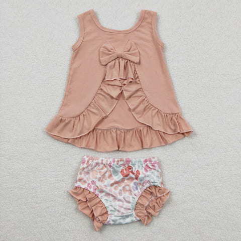 GBO0122 baby clothes summer bummies set bloomer outfit