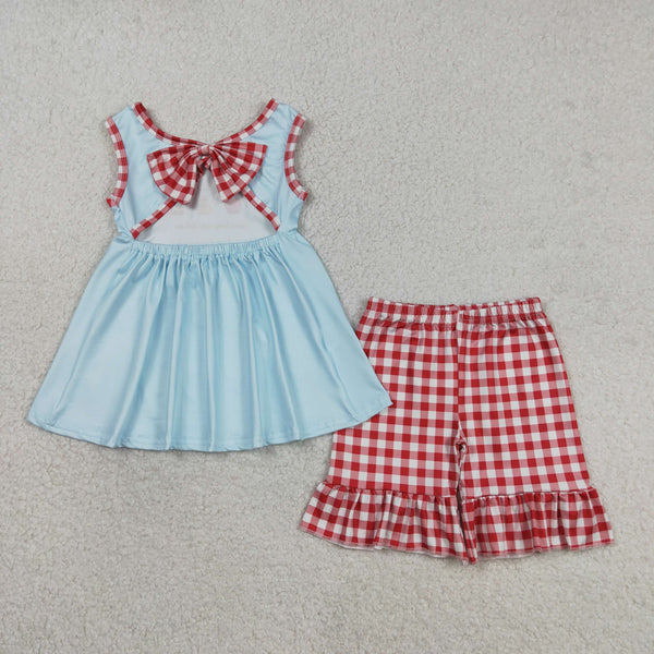 GSSO2544 RTS baby girl clothes country fair toddler girl summer outfit