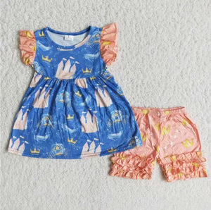 B9-21 toddler girl clothes summer outfit -promotion 2024.2.44 $2.99