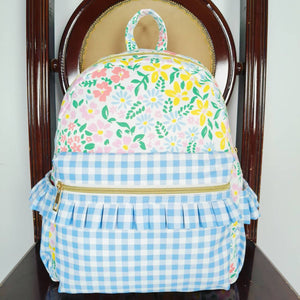 BA0097 RTS toddler backpack flower floral girl gift back to school preschool bag travel bag