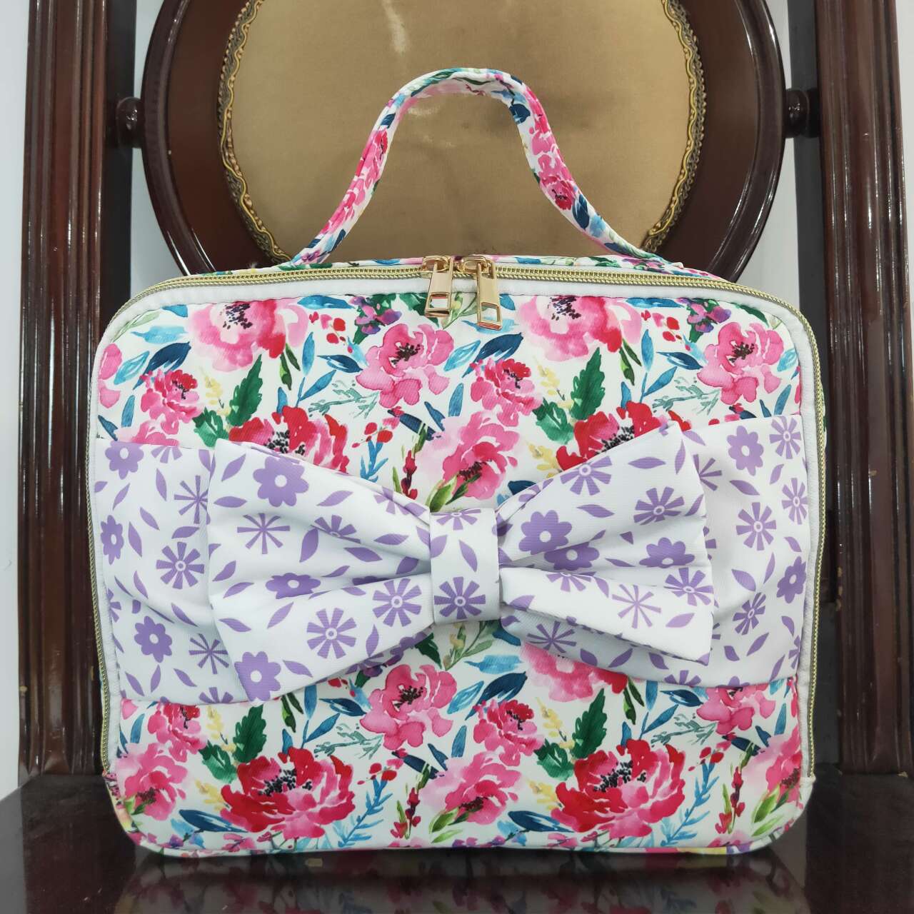 BA0102 lunch box floral Sizes 11*8.7*3.2 inches 1