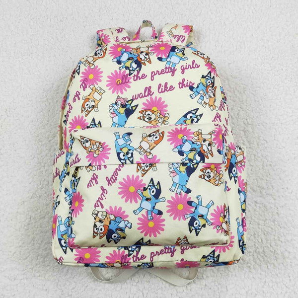 BA0112 toddler backpack cartoon dog gift back to school preschool bag