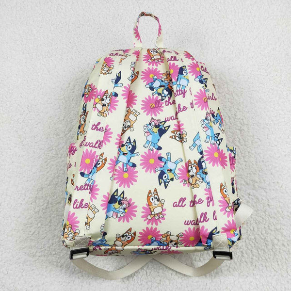 BA0112 toddler backpack cartoon dog girl gift back to school preschool bag