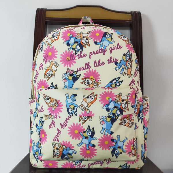 BA0112 toddler backpack cartoon dog gift back to school preschool bag