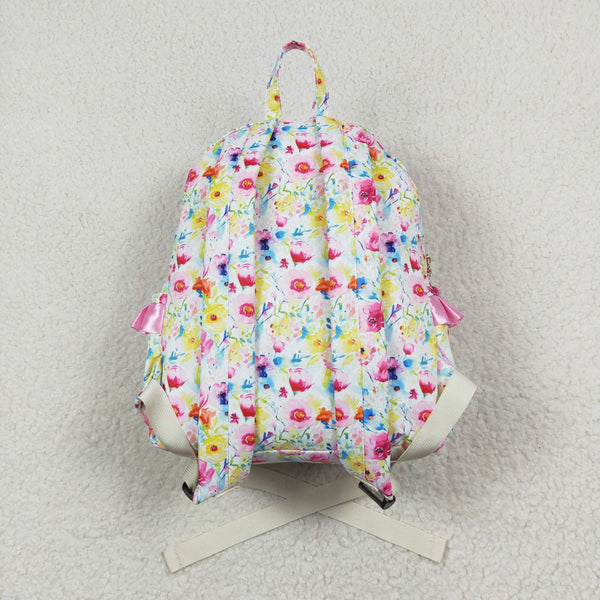 BA0174 RTS toddler backpack flowers girl gift back to school preschool bag