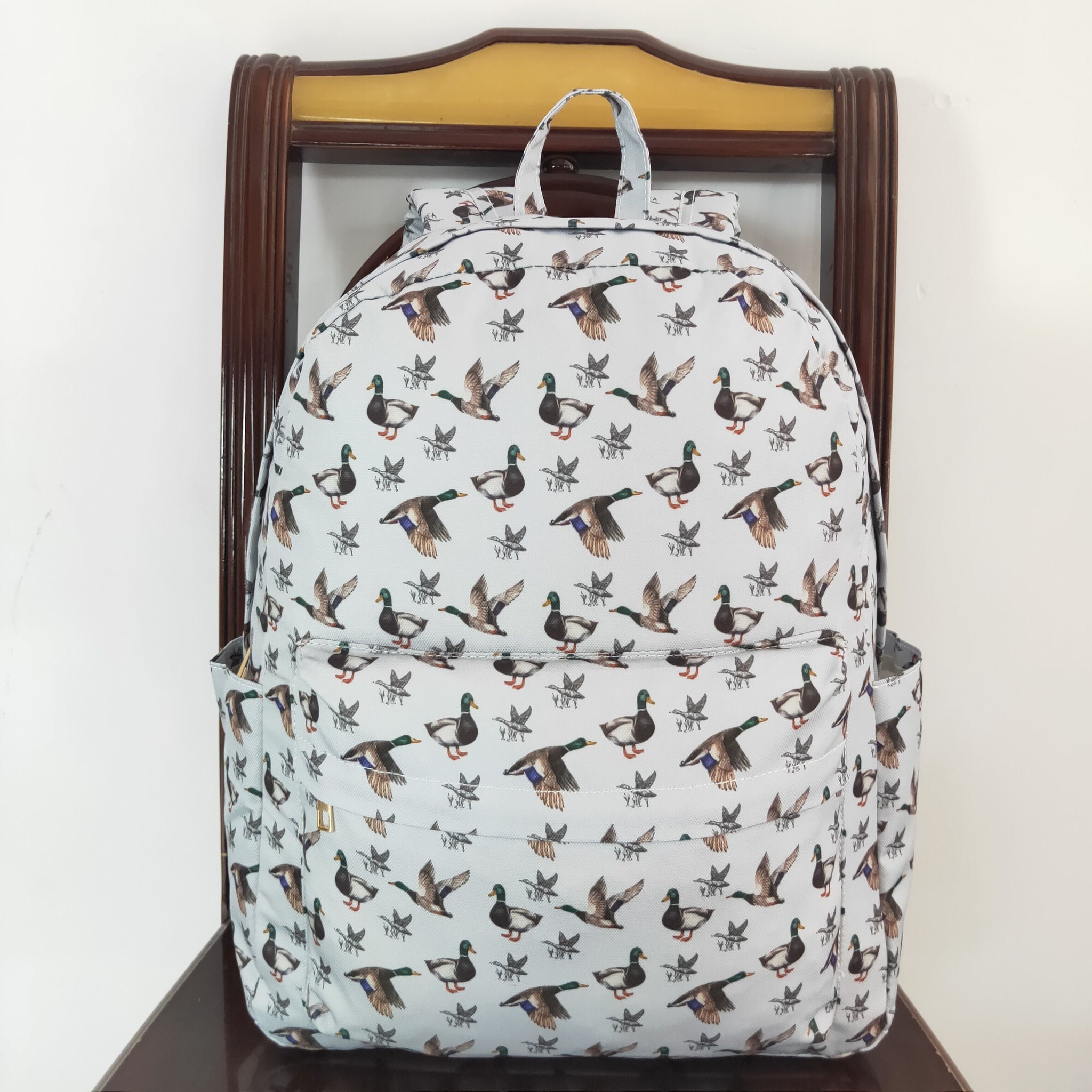 BA0197 RTS toddler backpack mallard baby gift preschool bag