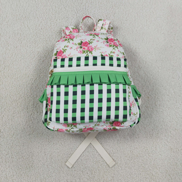 BA0218 RTS toddler backpack floral  kids gift back to school bag travel bag