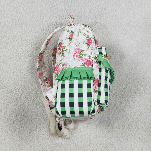 BA0218 RTS toddler backpack floral  kids gift back to school bag travel bag