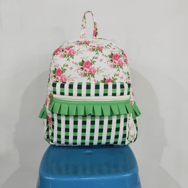 BA0218 RTS toddler backpack floral  kids gift back to school bag travel bag