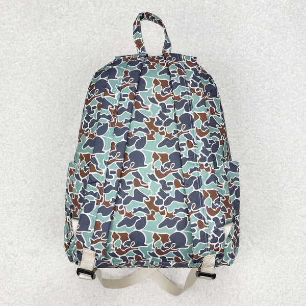 BA0259 RTS toddler backpack mallard duck hunting backpack camo baby girl gift preschool bag Size:13.2*17*5 Inches 1