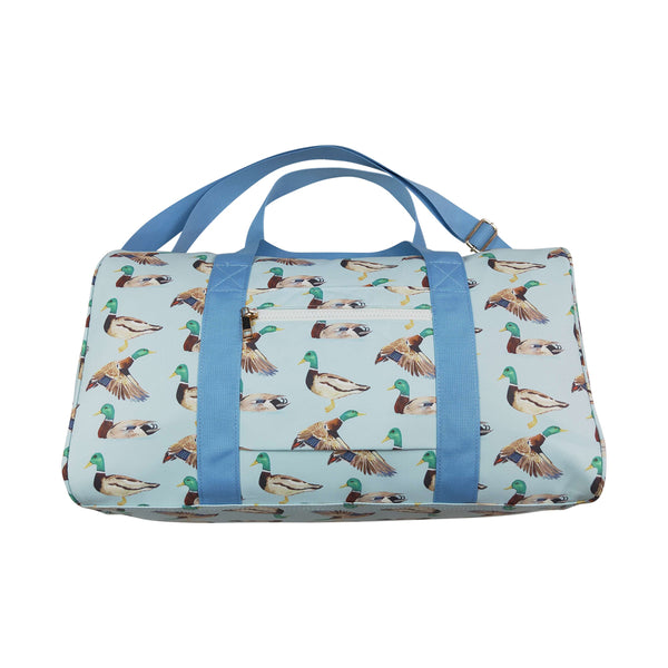 RTS BA0275 kids travel bag mallard duck print duffle handbag