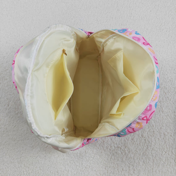 BA0319 RTS kids bows print baby girl back to school day bag travel backpack