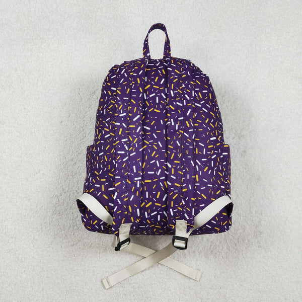 BA0327 RTS toddler backpack ice cream purple baby gift school bag