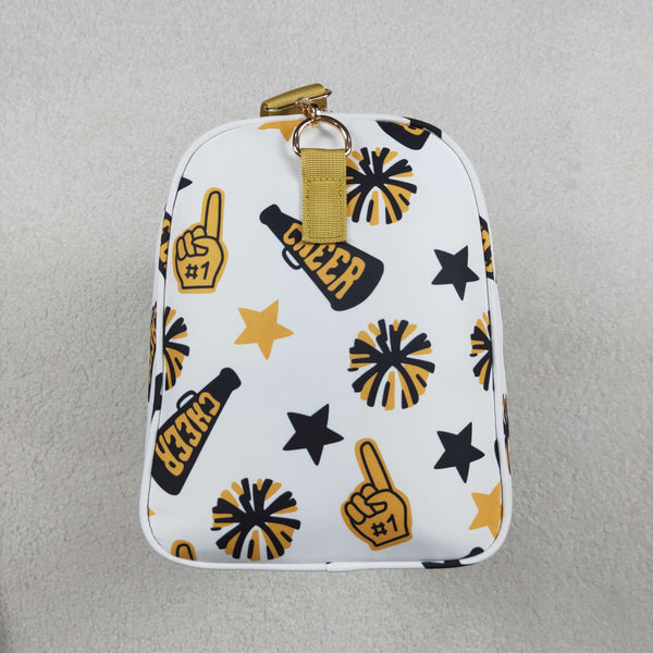 BA0370 RTS Tote bag yelllow go team print baby bag handbag duffels bag