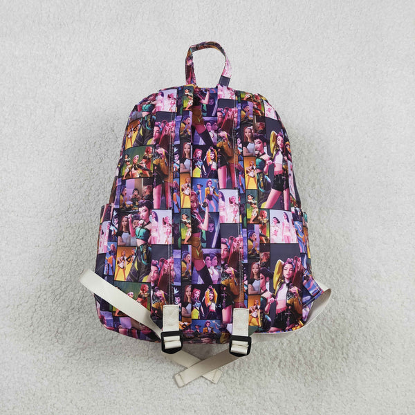RTS BA0386 toddler backpack kpop print baby gift school bag