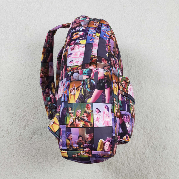 RTS BA0386 toddler backpack kpop print baby gift school bag