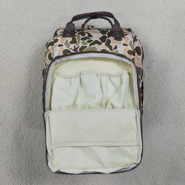 RTS BA0407 khaki camouflage  diaper backpack diaper bag