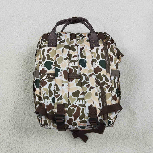 RTS BA0407 khaki camouflage  diaper backpack diaper bag