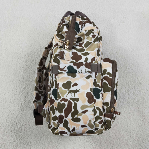 RTS BA0407 khaki camouflage  diaper backpack diaper bag