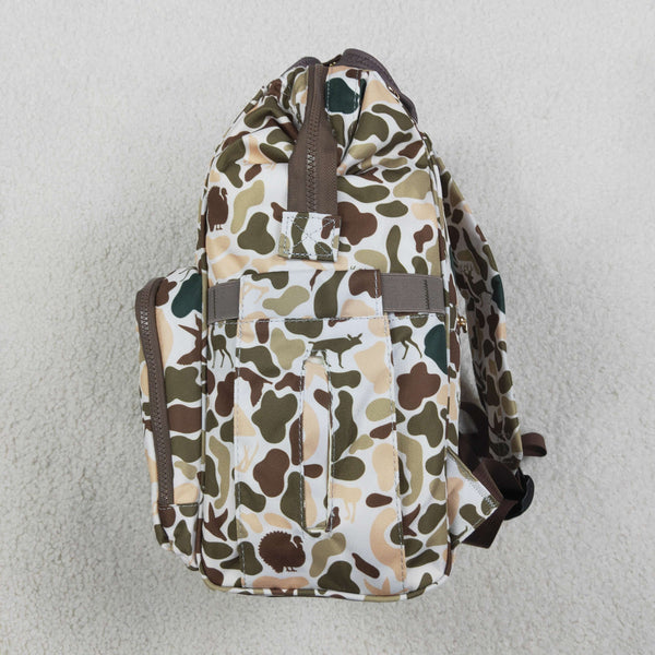 RTS BA0407 khaki camouflage  diaper backpack diaper bag