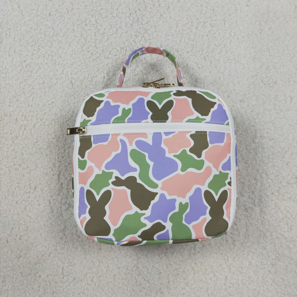RTS BA0463 kids bag Easter bunny camouflage print insulated lunch bag
