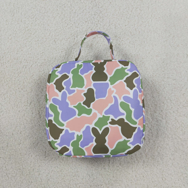 RTS BA0463 kids bag Easter bunny camouflage print insulated lunch bag