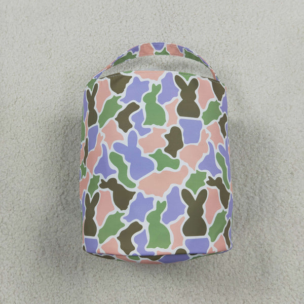RTS BA0467 bag camouflage Easter bunny applique bucket bag